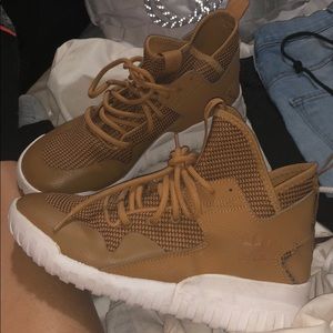 adidas tubular x womens tan